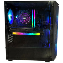 Load image into Gallery viewer, Brand New High End 6-Core Gaming PC, i5-12400F (Similar to i9-9900K), RTX 4070 Options, 16GB 3600mhz DDR4 RAM, 1TB NVME SSD
