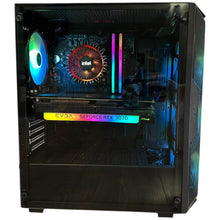 Load image into Gallery viewer, Brand New High End 6-Core Gaming PC, i5-12400F (Similar to i9-9900K), RTX 4070 Options, 16GB 3600mhz DDR4 RAM, 1TB NVME SSD
