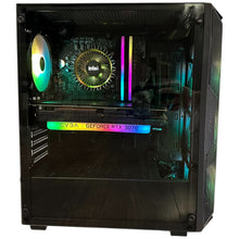 Load image into Gallery viewer, Brand New High End 6-Core Gaming PC, i5-12400F (Similar to i9-9900K), RTX 4070 Options, 16GB 3600mhz DDR4 RAM, 1TB NVME SSD
