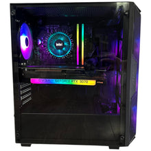 Load image into Gallery viewer, Brand New High End 6-Core Gaming PC, i5-12400F (Similar to i9-9900K), RTX 4070 Options, 16GB 3600mhz DDR4 RAM, 1TB NVME SSD
