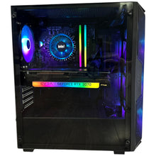 Load image into Gallery viewer, Brand New High End 6-Core Gaming PC, i5-12400F (Similar to i9-9900K), RTX 4070 Options, 16GB 3600mhz DDR4 RAM, 1TB NVME SSD
