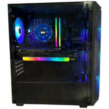 Load image into Gallery viewer, Brand New High End 6-Core Gaming PC, i5-12400F (Similar to i9-9900K), RTX 4070 Options, 16GB 3600mhz DDR4 RAM, 1TB NVME SSD
