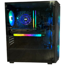 Load image into Gallery viewer, Brand New High End 6-Core Gaming PC, i5-12400F (Similar to i9-9900K), RTX 4070 Options, 16GB 3600mhz DDR4 RAM, 1TB NVME SSD
