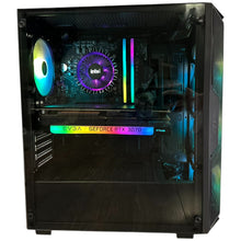 Load image into Gallery viewer, Brand New High End 6-Core Gaming PC, i5-12400F (Similar to i9-9900K), RTX 4070 Options, 16GB 3600mhz DDR4 RAM, 1TB NVME SSD
