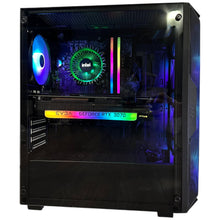 Load image into Gallery viewer, Brand New High End 6-Core Gaming PC, i5-12400F (Similar to i9-9900K), RTX 4070 Options, 16GB 3600mhz DDR4 RAM, 1TB NVME SSD
