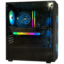 Load image into Gallery viewer, Brand New High End 6-Core Gaming PC, i5-12400F (Similar to i9-9900K), RTX 4070 Options, 16GB 3600mhz DDR4 RAM, 1TB NVME SSD
