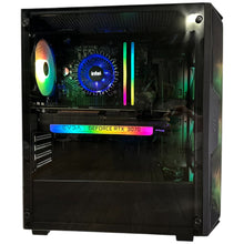 Load image into Gallery viewer, Brand New High End 6-Core Gaming PC, i5-12400F (Similar to i9-9900K), RTX 4070 Options, 16GB 3600mhz DDR4 RAM, 1TB NVME SSD
