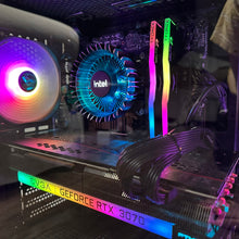 Load image into Gallery viewer, Brand New High End 6-Core Gaming PC, i5-12400F (Similar to i9-9900K), RTX 4070 Options, 16GB 3600mhz DDR4 RAM, 1TB NVME SSD
