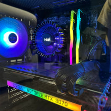 Load image into Gallery viewer, Brand New High End 6-Core Gaming PC, i5-12400F (Similar to i9-9900K), RTX 4070 Options, 16GB 3600mhz DDR4 RAM, 1TB NVME SSD
