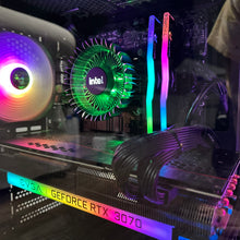 Load image into Gallery viewer, Brand New High End 6-Core Gaming PC, i5-12400F (Similar to i9-9900K), RTX 4070 Options, 16GB 3600mhz DDR4 RAM, 1TB NVME SSD
