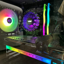 Load image into Gallery viewer, Brand New High End 6-Core Gaming PC, i5-12400F (Similar to i9-9900K), RTX 4070 Options, 16GB 3600mhz DDR4 RAM, 1TB NVME SSD
