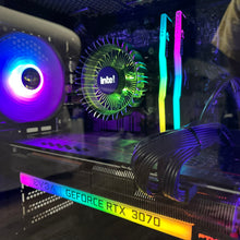 Load image into Gallery viewer, Brand New High End 6-Core Gaming PC, i5-12400F (Similar to i9-9900K), RTX 4070 Options, 16GB 3600mhz DDR4 RAM, 1TB NVME SSD
