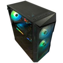 Load image into Gallery viewer, Brand New High End 6-Core Gaming PC, i5-12400F (Similar to i9-9900K), RTX 4070 Options, 16GB 3600mhz DDR4 RAM, 1TB NVME SSD
