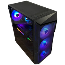 Load image into Gallery viewer, Brand New High End 6-Core Gaming PC, i5-12400F (Similar to i9-9900K), RTX 4070 Options, 16GB 3600mhz DDR4 RAM, 1TB NVME SSD
