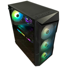 Load image into Gallery viewer, Brand New High End 6-Core Gaming PC, i5-12400F (Similar to i9-9900K), RTX 4070 Options, 16GB 3600mhz DDR4 RAM, 1TB NVME SSD
