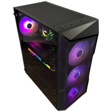 Load image into Gallery viewer, Brand New High End 6-Core Gaming PC, i5-12400F (Similar to i9-9900K), RTX 4070 Options, 16GB 3600mhz DDR4 RAM, 1TB NVME SSD
