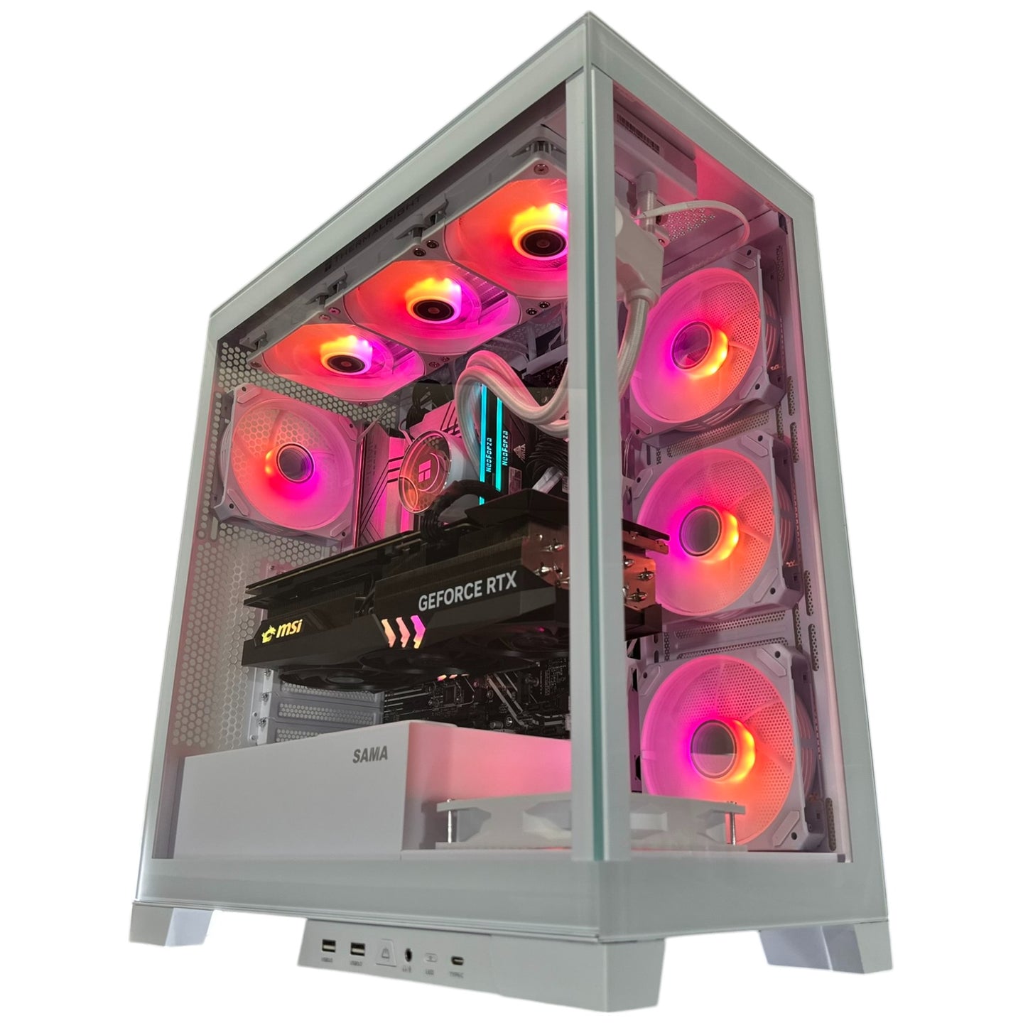 Top Tier High End 16-Core Gaming PC ASUS PRIME, i9-12900K, RTX 4090 24GB Options, 64GB 3200mhz DDR4 RAM, 2TB GEN 4 NVME SSD, WIFI + BT