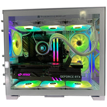 Load image into Gallery viewer, Top Tier Brand New High End 24-Core Gaming PC, ASUS ROG STRIX, i9-14900KF, RTX 4090 24GB, 64GB 6000mhz DDR5 RAM, 4TB NVME SSD, 8TB HDD (Options), WIFI + BT
