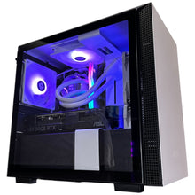 Load image into Gallery viewer, Compact Brand New 8-Core High-End Gaming PC Ryzen 7 5700x (Similar to i9-11900K), RTX 4070 Super Options, 32GB 3600mhz DDR4 Ram, 2TB NVME SSD, WIFI + BT
