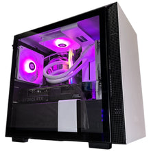 Load image into Gallery viewer, Compact Brand New 8-Core High-End Gaming PC Ryzen 7 5700x (Similar to i9-11900K), RTX 4070 Super Options, 32GB 3600mhz DDR4 Ram, 2TB NVME SSD, WIFI + BT
