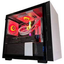 Load image into Gallery viewer, Compact Brand New 8-Core High-End Gaming PC Ryzen 7 5700x (Similar to i9-11900K), RTX 4070 Super Options, 32GB 3600mhz DDR4 Ram, 2TB NVME SSD, WIFI + BT
