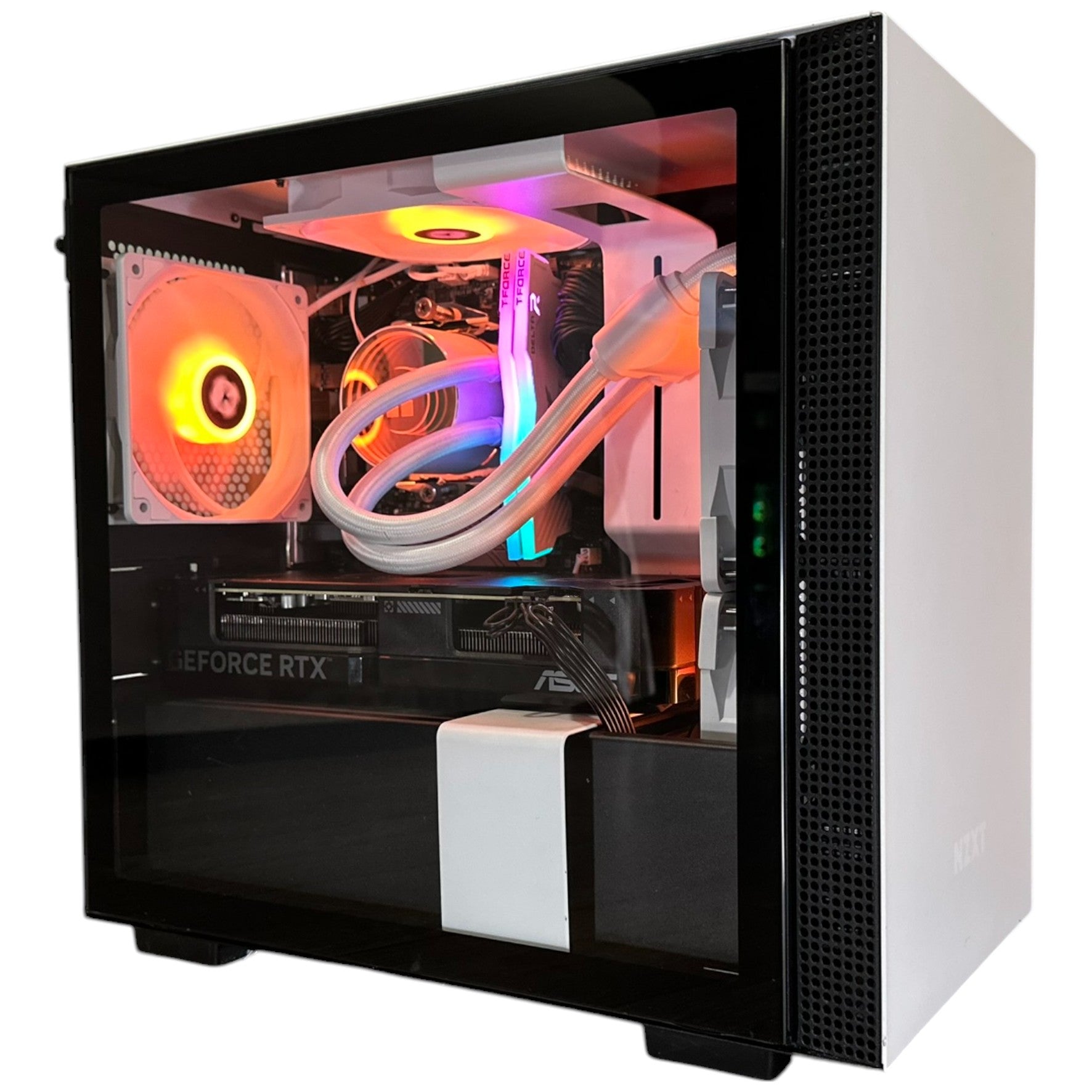 Compact Brand New 8-Core High-End Gaming PC Ryzen 7 5700x (Similar to i9-11900K), RTX 4070 Super Options, 32GB 3600mhz DDR4 Ram, 2TB NVME SSD, WIFI + BT