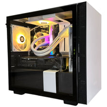 Load image into Gallery viewer, Compact Brand New 8-Core High-End Gaming PC Ryzen 7 5700x (Similar to i9-11900K), RTX 4070 Super Options, 32GB 3600mhz DDR4 Ram, 2TB NVME SSD, WIFI + BT
