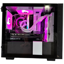 Load image into Gallery viewer, Compact Brand New 8-Core High-End Gaming PC Ryzen 7 5700x (Similar to i9-11900K), RTX 4070 Super Options, 32GB 3600mhz DDR4 Ram, 2TB NVME SSD, WIFI + BT
