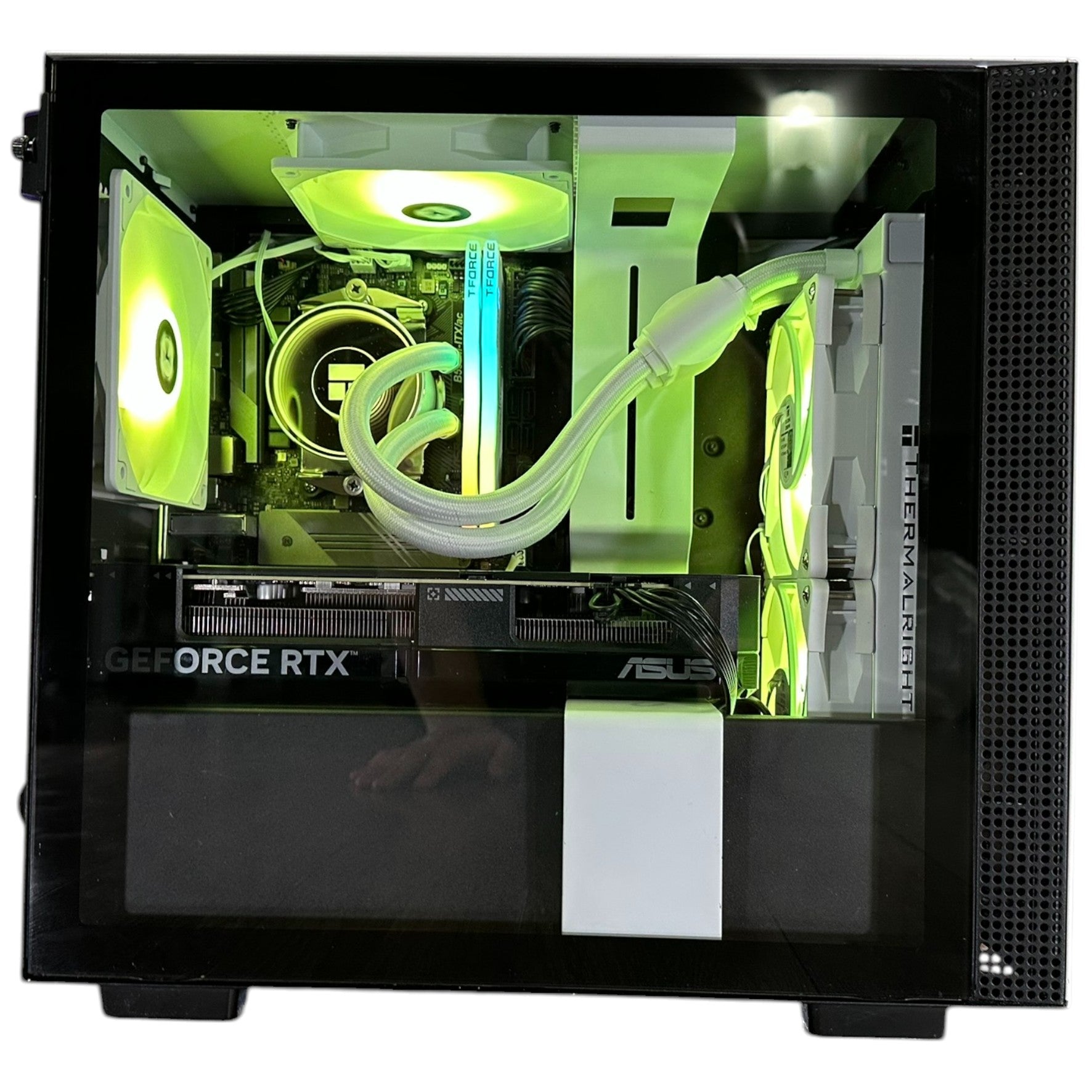 Compact Brand New 8-Core High-End Gaming PC Ryzen 7 5700x (Similar to i9-11900K), RTX 4070 Super Options, 32GB 3600mhz DDR4 Ram, 2TB NVME SSD, WIFI + BT