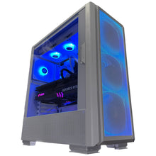 Load image into Gallery viewer, Top Tier High End 16-Core Gaming PC Steel Legend, i9-12900K, RTX 4090 24GB Options, 64GB 5600mhz DDR5 RAM, 2TB GEN 4 NVME SSD, WIFI + BT
