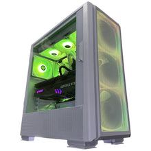 Load image into Gallery viewer, Top Tier High End 16-Core Gaming PC Steel Legend, i9-12900K, RTX 4090 24GB Options, 64GB 5600mhz DDR5 RAM, 2TB GEN 4 NVME SSD, WIFI + BT
