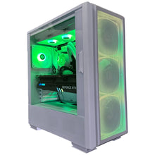 Load image into Gallery viewer, Top Tier High End 16-Core Gaming PC Steel Legend, i9-12900K, RTX 4090 24GB Options, 64GB 5600mhz DDR5 RAM, 2TB GEN 4 NVME SSD, WIFI + BT
