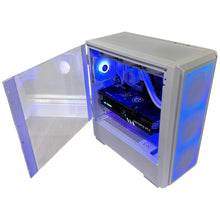 Load image into Gallery viewer, Top Tier High End 16-Core Gaming PC Steel Legend, i9-12900K, RTX 4090 24GB Options, 64GB 5600mhz DDR5 RAM, 2TB GEN 4 NVME SSD, WIFI + BT
