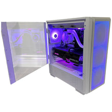 Load image into Gallery viewer, Top Tier High End 16-Core Gaming PC Steel Legend, i9-12900K, RTX 4090 24GB Options, 64GB 5600mhz DDR5 RAM, 2TB GEN 4 NVME SSD, WIFI + BT
