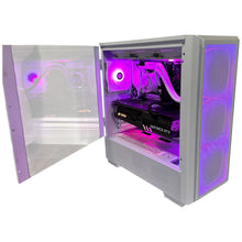 Load image into Gallery viewer, Top Tier High End 16-Core Gaming PC Steel Legend, i9-12900K, RTX 4090 24GB Options, 64GB 5600mhz DDR5 RAM, 2TB GEN 4 NVME SSD, WIFI + BT
