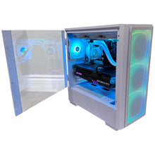 Load image into Gallery viewer, Top Tier High End 16-Core Gaming PC Steel Legend, i9-12900K, RTX 4090 24GB Options, 64GB 5600mhz DDR5 RAM, 2TB GEN 4 NVME SSD, WIFI + BT
