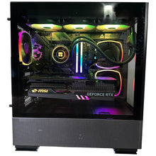 Load image into Gallery viewer, Brand New 24-Core High End Gaming PC MPG Edge, i9-13900F, RTX 4070 / 4090 Options, 32GB 6400mhz DDR5 Ram, 2TB NVME SSD, WIFI + BT
