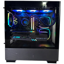 Load image into Gallery viewer, Brand New 24-Core High End Gaming PC MPG Edge, i9-13900F, RTX 4070 / 4090 Options, 32GB 6400mhz DDR5 Ram, 2TB NVME SSD, WIFI + BT
