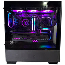 Load image into Gallery viewer, Brand New 24-Core High End Gaming PC MPG Edge, i9-13900F, RTX 4070 / 4090 Options, 32GB 6400mhz DDR5 Ram, 2TB NVME SSD, WIFI + BT
