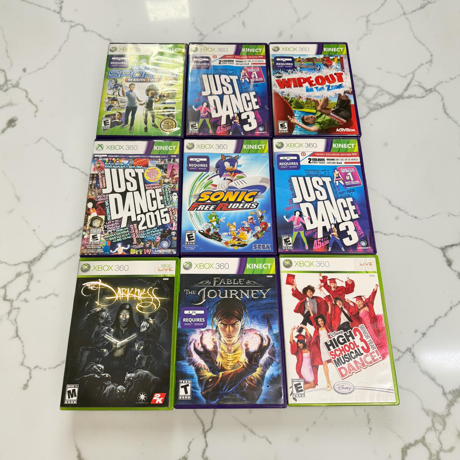 Xbox 360 Mega Game Bundle – Choose Your Game [Good Condition]