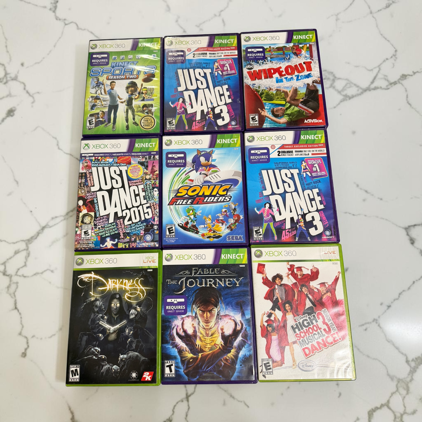 Xbox 360 Mega Game Bundle – Choose Your Game [Good Condition]