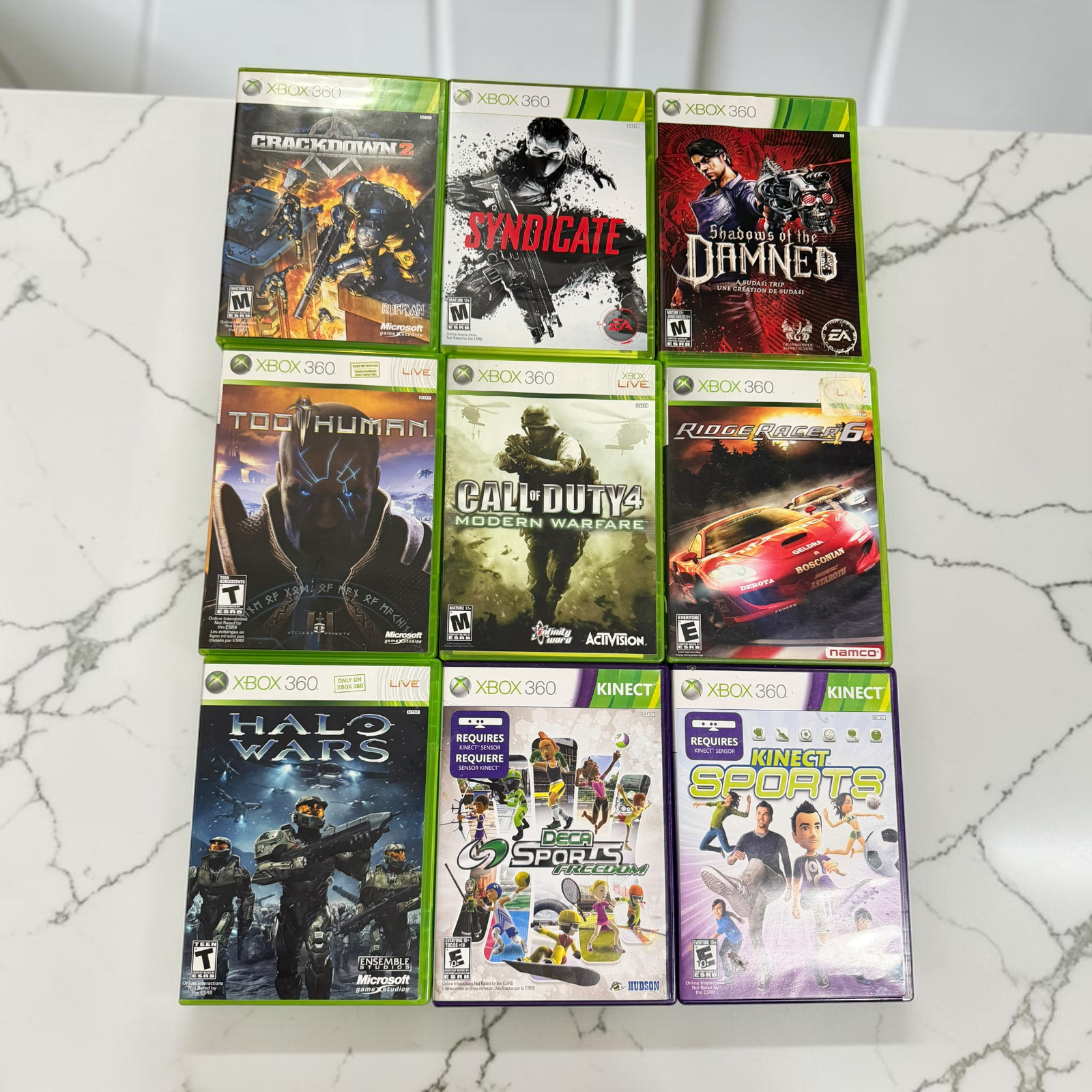 Xbox 360 Mega Game Bundle – Choose Your Game [Good Condition]