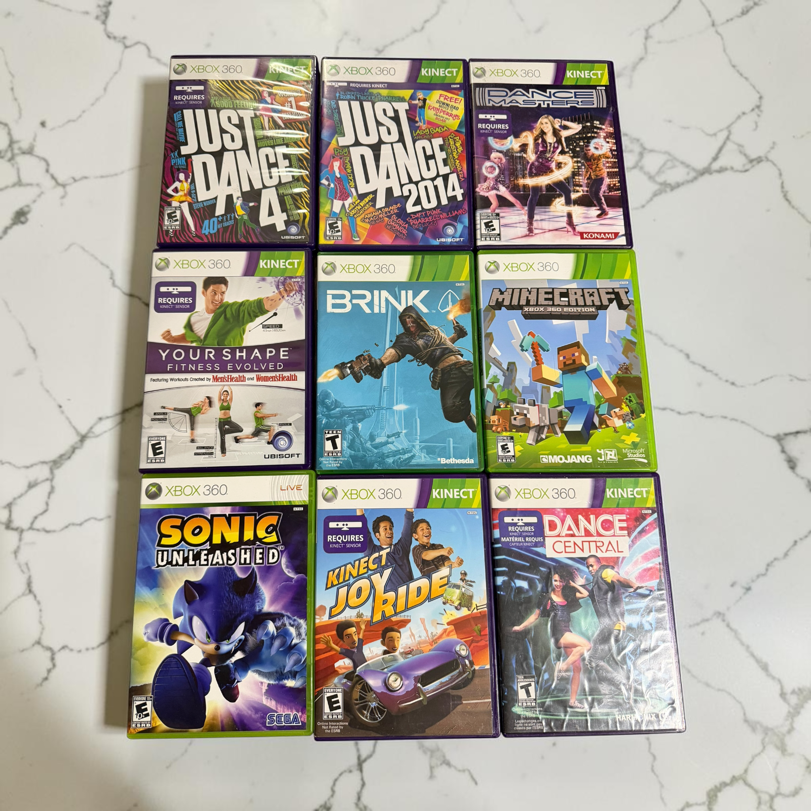 Xbox 360 Mega Game Bundle – Choose Your Game [Good Condition]