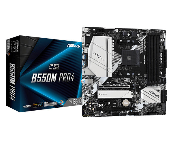 ASRock B550M Pro4 — manufacturer reference image
