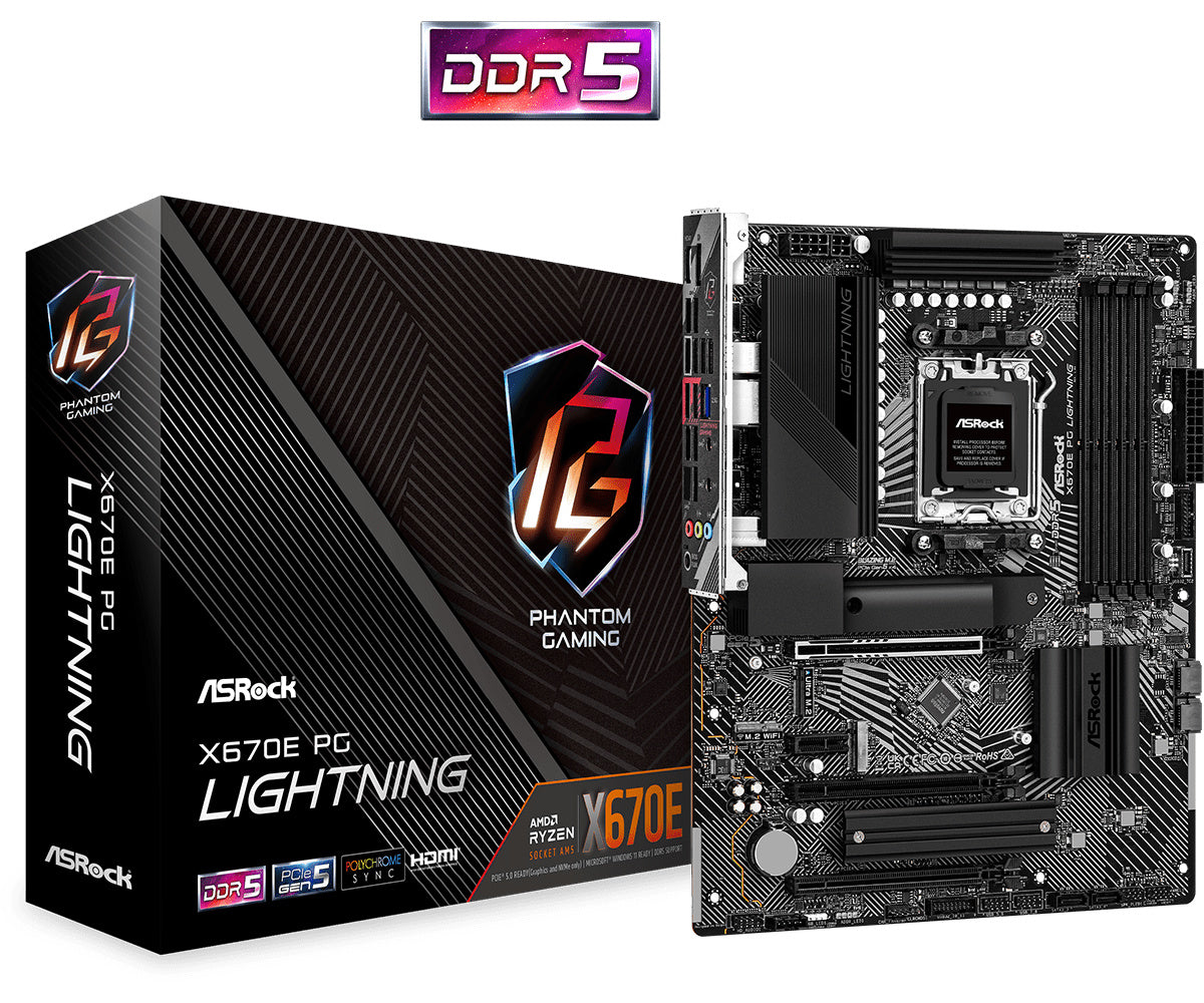 ASRock X670E PG Lightning — manufacturer reference image