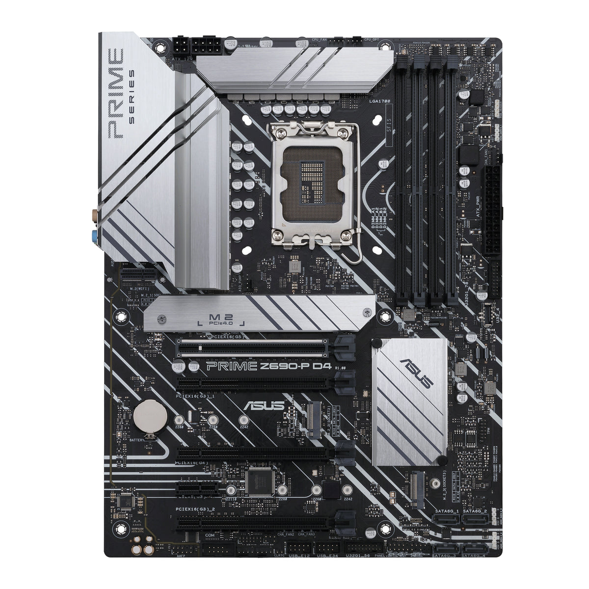 ASUS Prime Z690-P D4 — manufacturer reference image