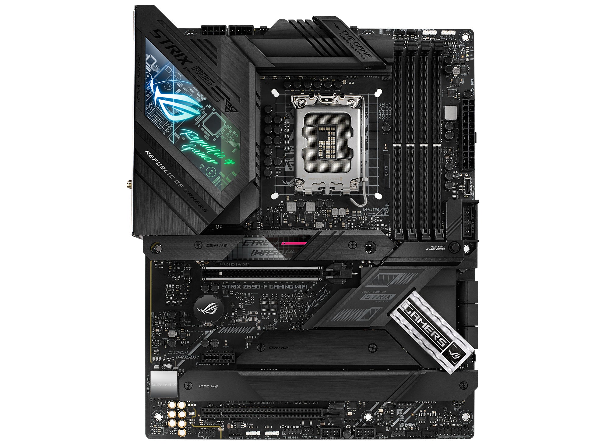 ASUS ROG Strix Z690-F Gaming WiFi — manufacturer reference image
