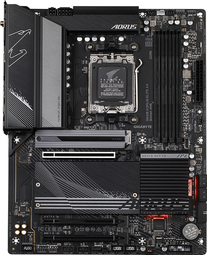Gigabyte B650 AORUS Elite AX — manufacturer reference view 2