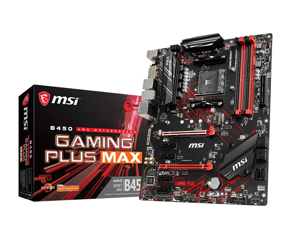 MSI B450 Gaming Plus MAX — manufacturer reference image