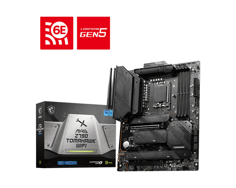 Intel i7-12700KF + Z790 Tomahawk WiFi + Montech 1200W Bundle - original component photo